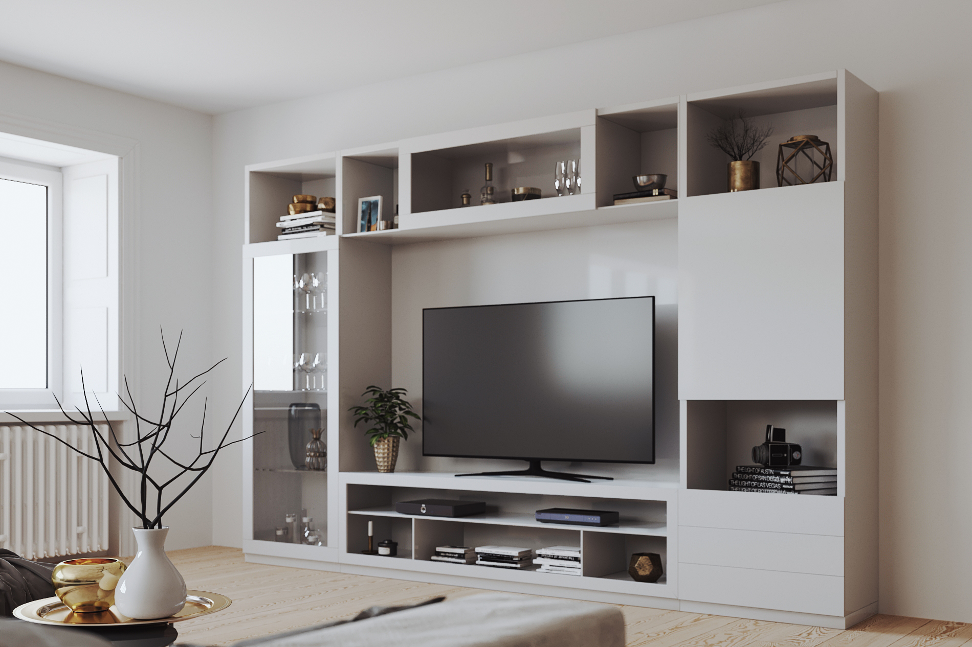 Infografía del mueble